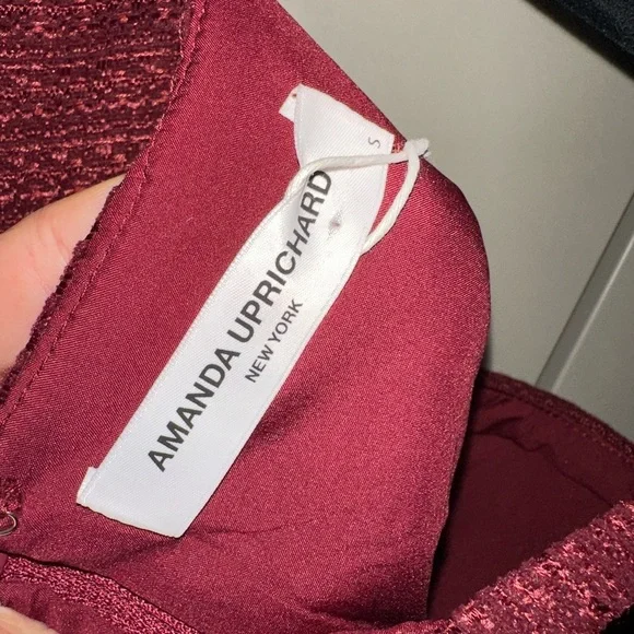 Amanda Uprichard Revolve Ceronne Top & Dale Skort Set in Russet Size S - Picture 10 of 14